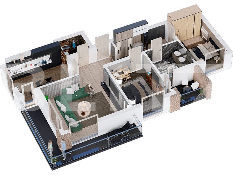 Apartament de vânzare 3 camere Lapus - 68421AV | BLITZ Craiova | Poza5