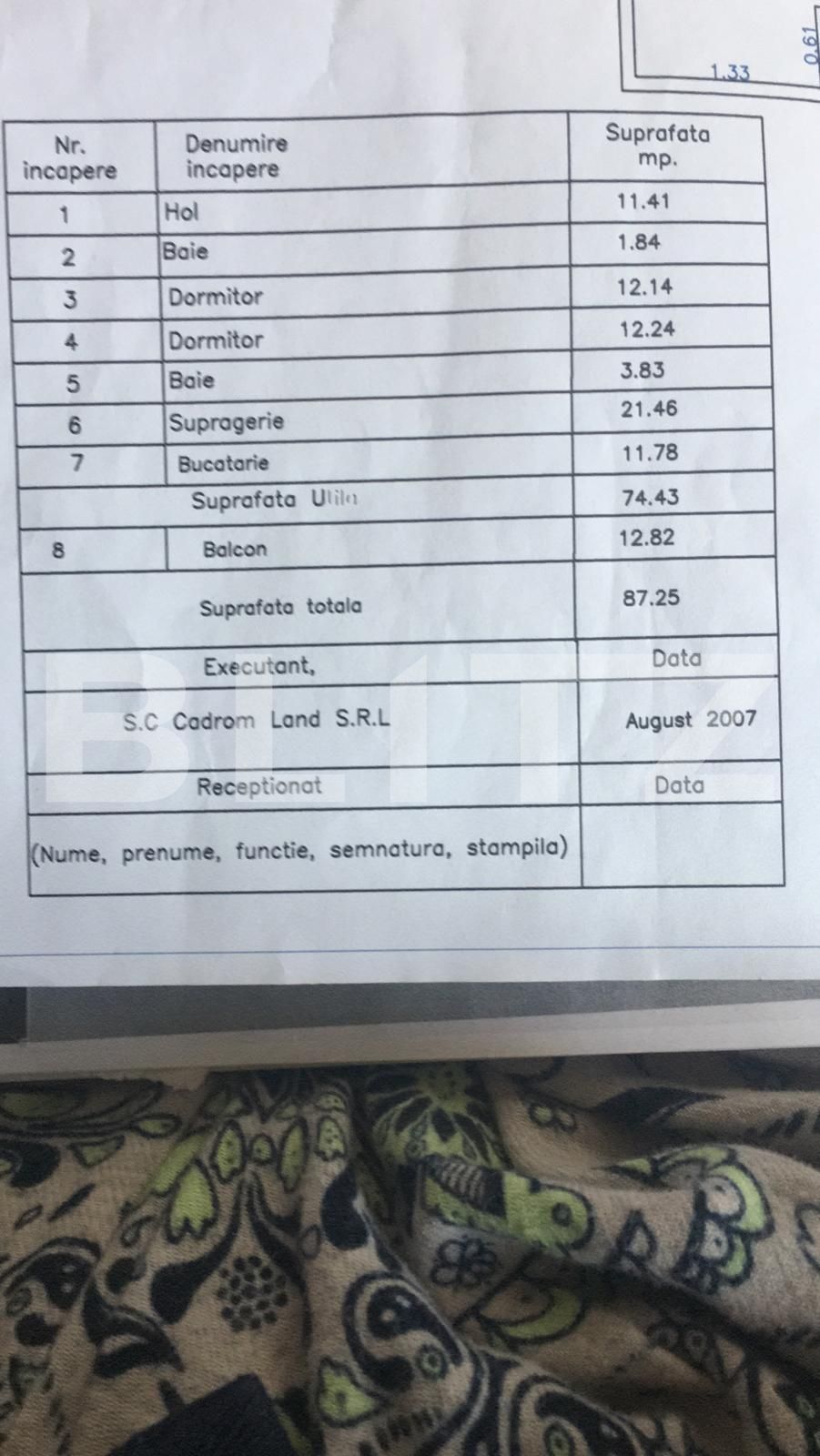 Apartament 3 camere, Central, Zona McDonald's