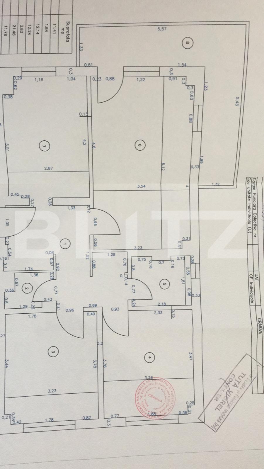 Apartament 3 camere, Central, Zona McDonald's