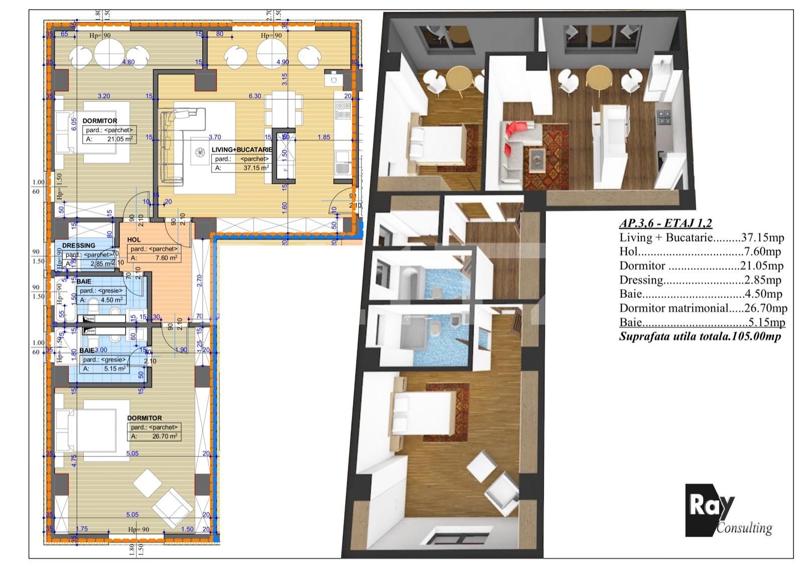 Apartament de vânzare 3 camere Brazda lui Novac - 71636AV | BLITZ Craiova | Poza1