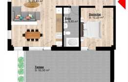 Ocazie! Terasa Imensa in Bloc Nou