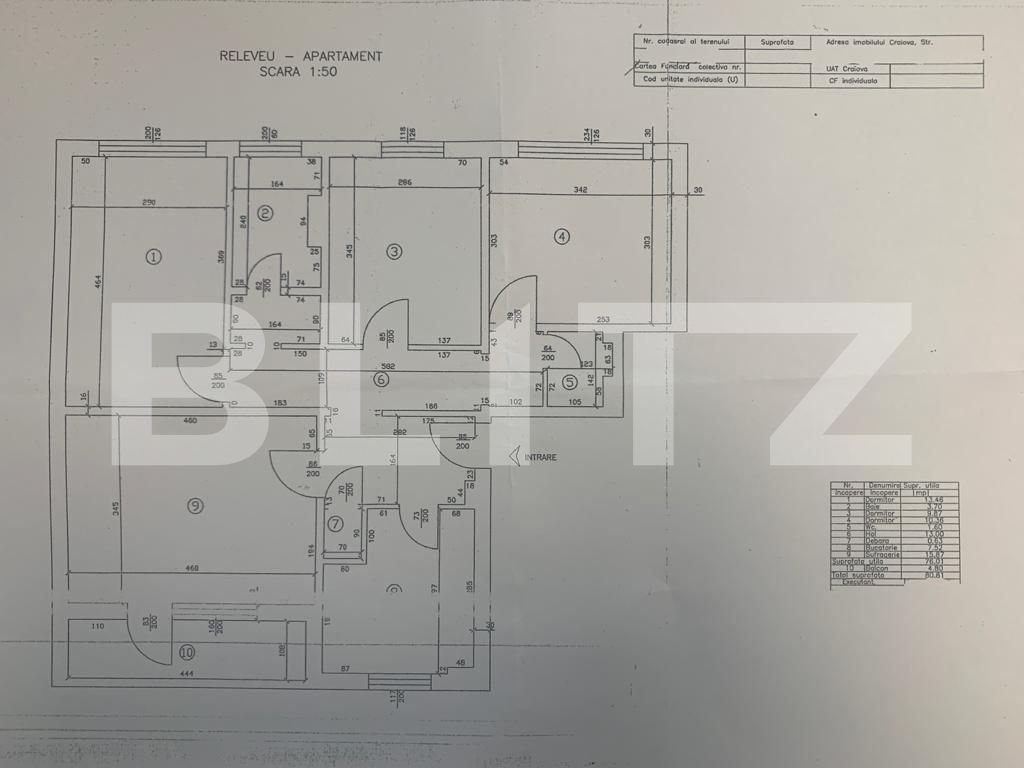 Apartament de vânzare 4 camere Valea Rosie - 72750AV | BLITZ Craiova | Poza1