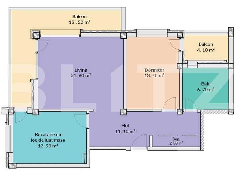 Apartament de vânzare 2 camere Lapus - 73122AV | BLITZ Craiova | Poza1
