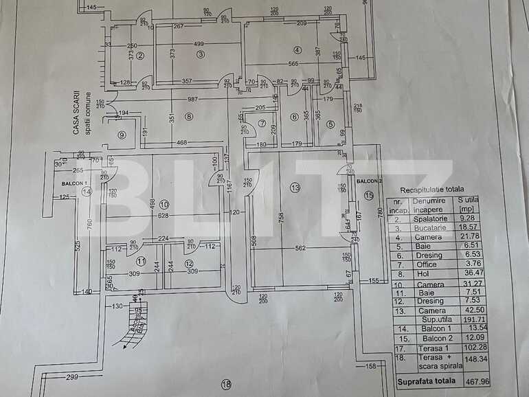 Apartament de vânzare 4+ camere Central - 75420AV | BLITZ Craiova | Poza2