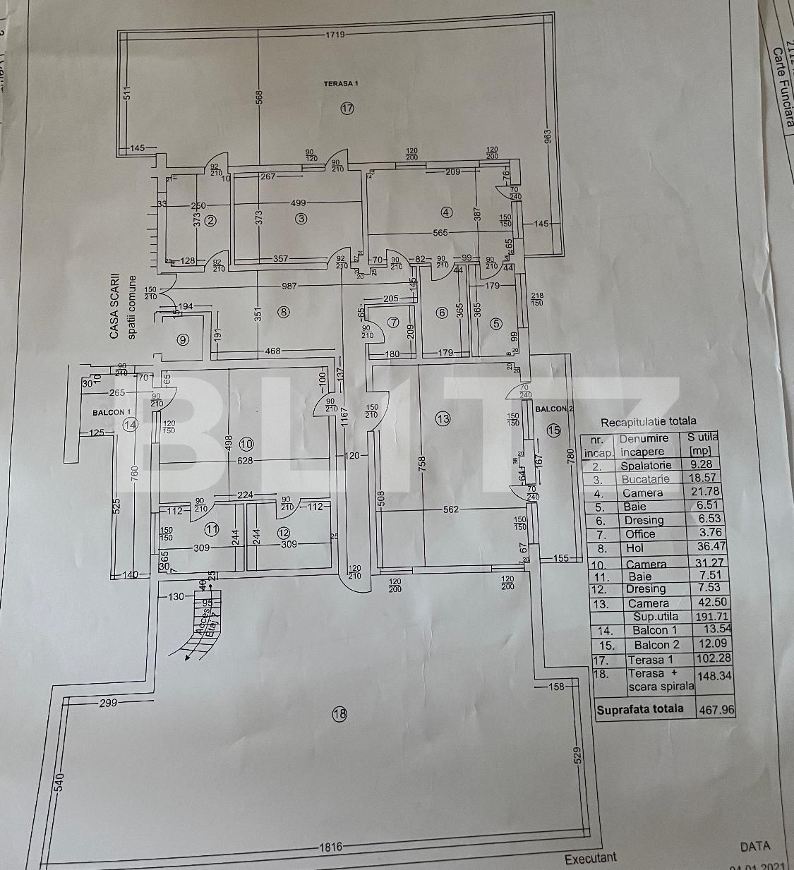 Apartament de vânzare 4+ camere Central - 75420AV | BLITZ Craiova | Poza2