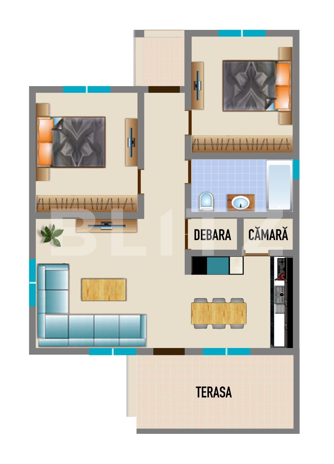 Casa de vânzare 2 camere Exterior Est - 76087CV | BLITZ Craiova | Poza2