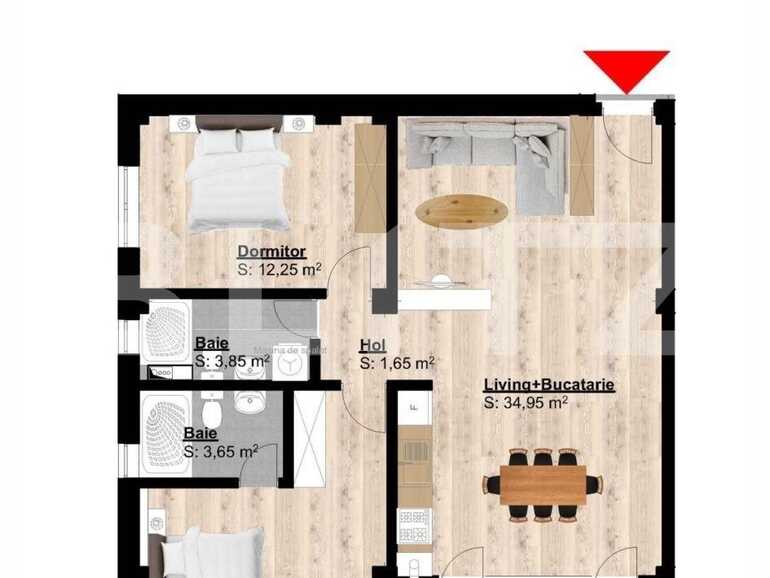 Apartament de vânzare 3 camere Brestei - 76311AV | BLITZ Craiova | Poza2