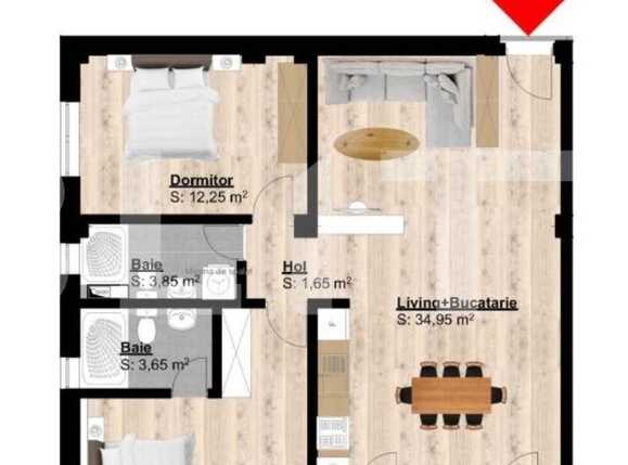 Apartament de vânzare 3 camere Brestei - 76317AV | BLITZ Craiova | Poza1