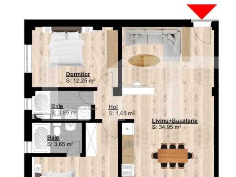 Apartament de vânzare 3 camere Brestei - 76323AV | BLITZ Craiova | Poza1