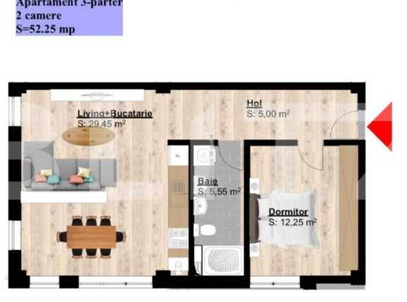 Apartament de vânzare 2 camere Brestei - 76332AV | BLITZ Craiova | Poza2