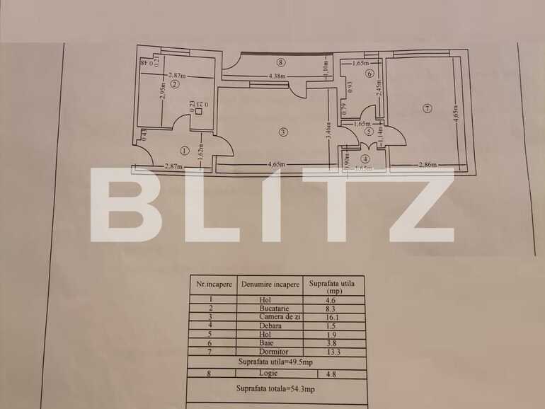 Apartament de vânzare 2 camere Brazda lui Novac - 76333AV | BLITZ Craiova | Poza1