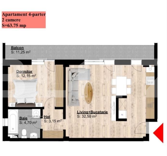 Apartament 2 camere, finisaje premium, bloc nou, zona Brestei 