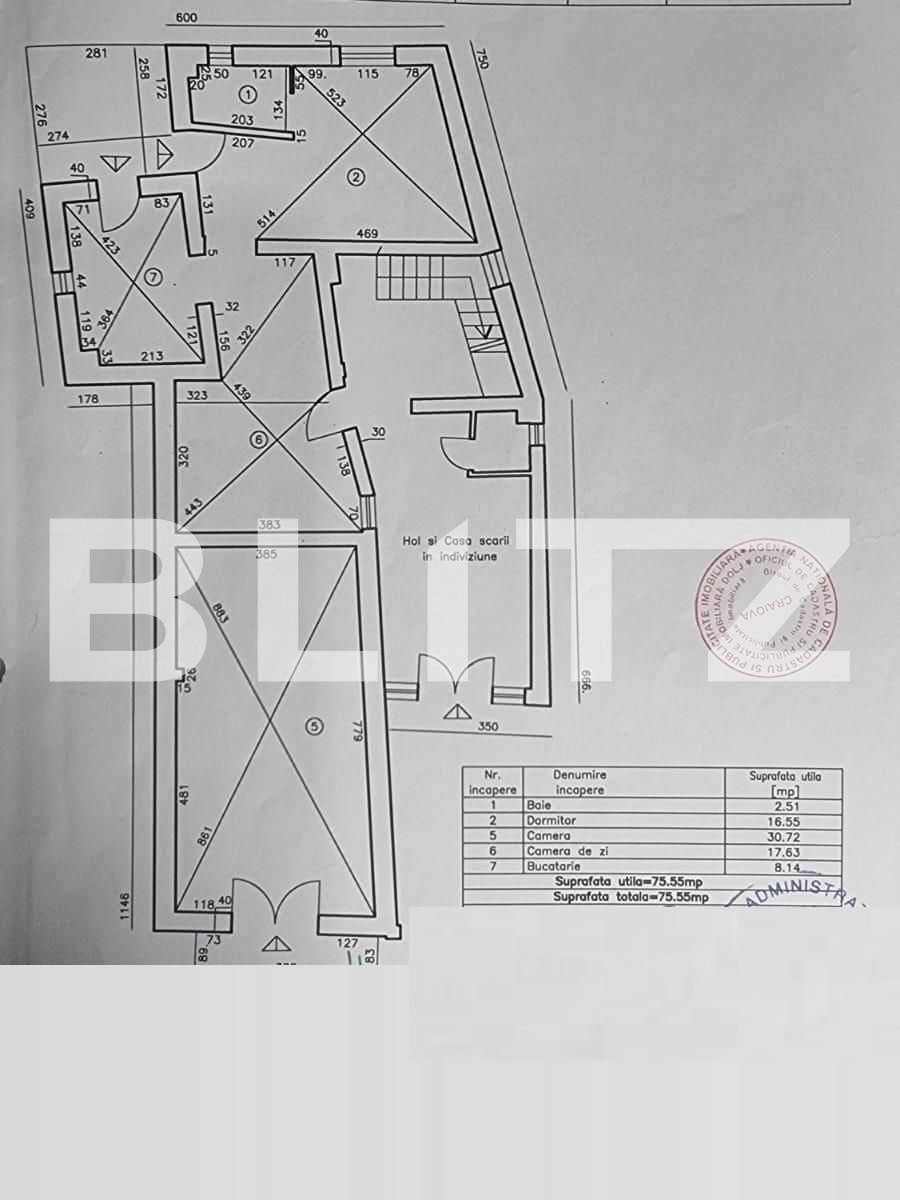 Apartament de vânzare 3 camere Central - 77278AV | BLITZ Craiova | Poza1