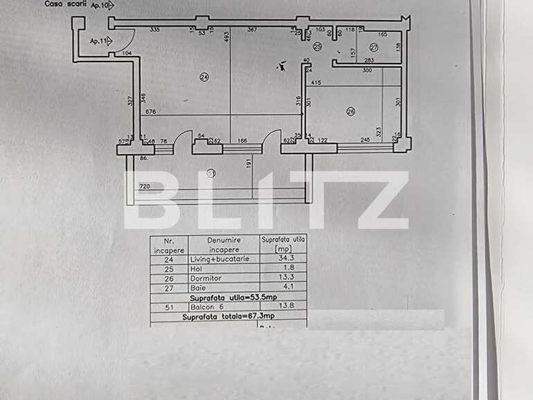 Apartament de vânzare 2 camere Central - 78519AV | BLITZ Craiova | Poza1