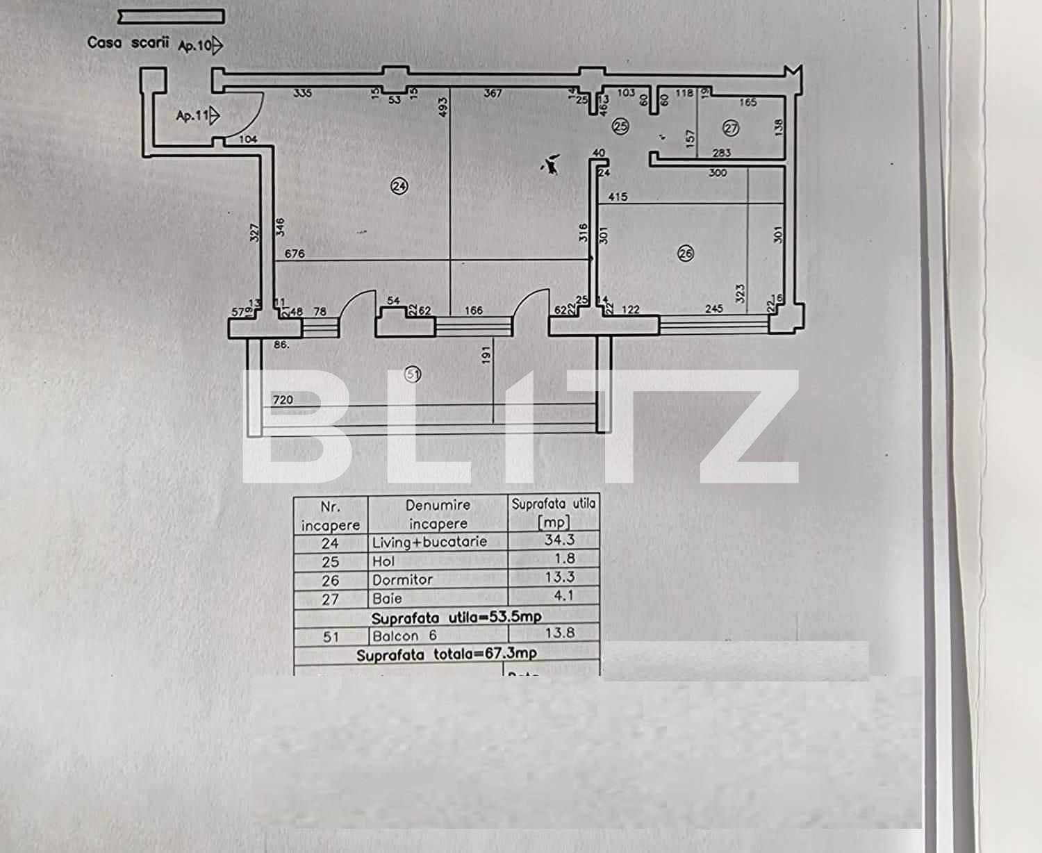Apartament de vânzare 2 camere Central - 78519AV | BLITZ Craiova | Poza1
