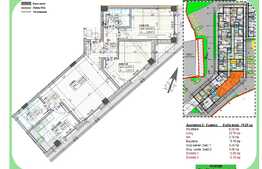 Apartament de 3 camere,cu loc de parcare si TVA inclus, parcare, zona Centrala!