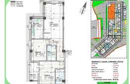 Apartament de 3 camere in ansamblu rezidential, 83.20 mp, zona centrala