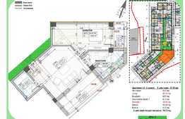 Apartament de 2 camere, ansamblu nou, 2 balcoane, zona centrala