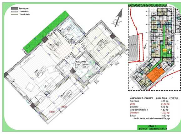 Apartament de vânzare 2 camere Central - 78799AV | BLITZ Craiova | Poza2