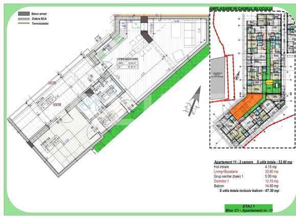 Apartament de vânzare 2 camere Central - 78802AV | BLITZ Craiova | Poza2