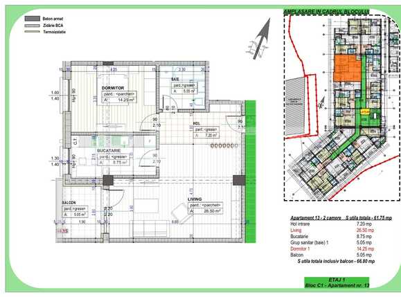 Apartament de vânzare 2 camere Central - 78814AV | BLITZ Craiova | Poza2
