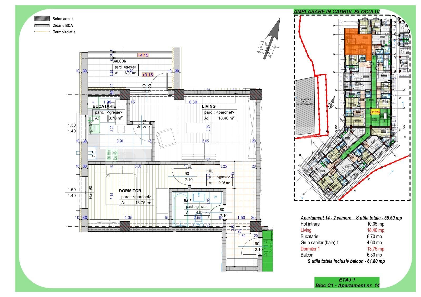 Apartament de vânzare 2 camere Central - 78833AV | BLITZ Craiova | Poza2