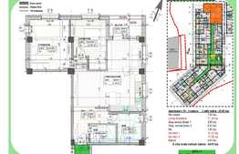 Apartament de 3 camere in ansamblu rezidential nou, zona centrala