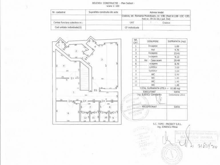 Spațiu birouri de închiriat Central - 79052SIB | BLITZ Craiova | Poza1