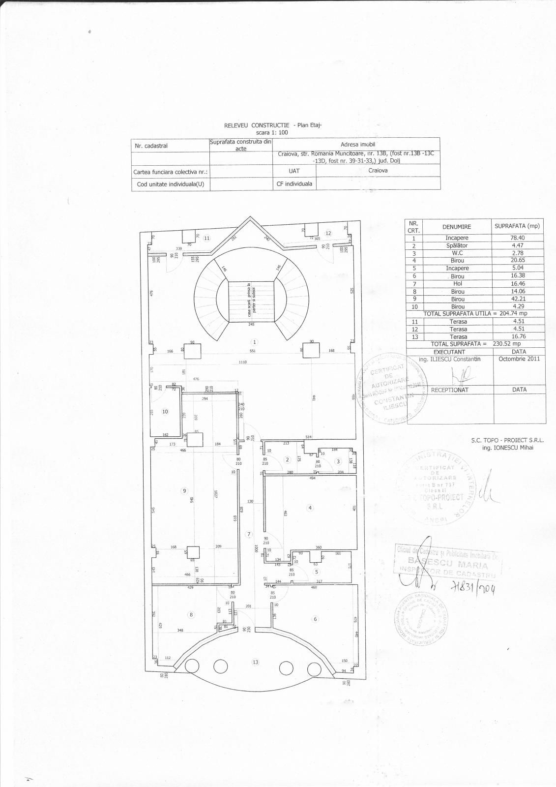 Spațiu birouri de închiriat Central - 79052SIB | BLITZ Craiova | Poza3