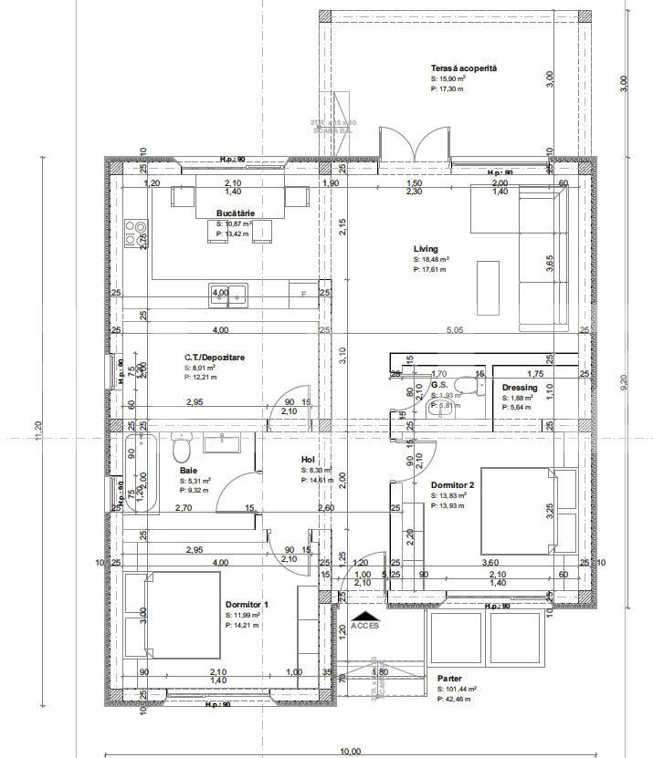 Casa de vânzare 2 camere Exterior Est - 81219CV | BLITZ Craiova | Poza18