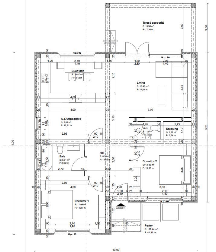 Casa de vânzare 2 camere Exterior Est - 81219CV | BLITZ Craiova | Poza1