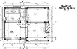 Teren intravilan 1.533 mp, toate utilitățile și proiect 4 case autorizat, Cârcea