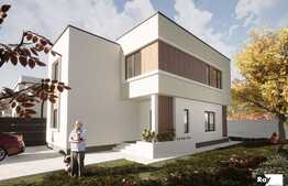 Casă individuală la cheie, 109 mp, 324 mp curte, Metro