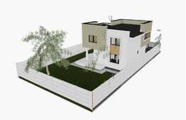 Casă individuală la cheie, 109 mp, 324 mp curte, Metro