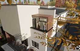 Casa individuala la cheie P + E, 115 mp utili, 398 mp curte in zona Metro