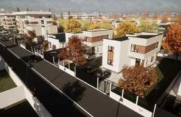 Casa individuala la cheie P + E, 115 mp utili, 398 mp curte in zona Metro