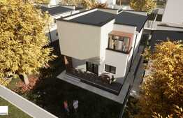 Casa individuala la cheie P + E, 115 mp utili, 398 mp curte in zona Metro