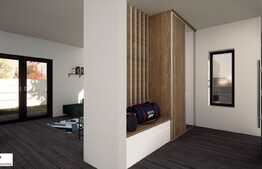 Casa individuala la cheie P + E, 115 mp utili, 398 mp curte in zona Metro