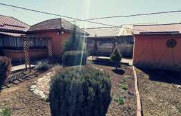 Casa rustica renovata, 144 mp cu garaj si 1100 mp teren intravilan, Calopar