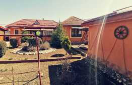 Casa rustica renovata, 144 mp cu garaj si 1100 mp teren intravilan, Calopar