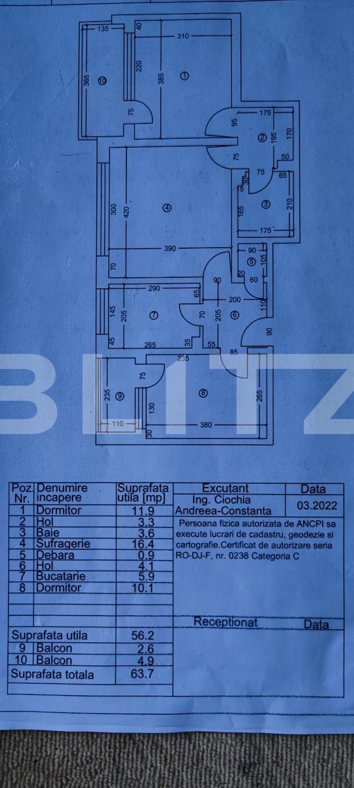 Apartament de vânzare 3 camere Calea Severinului - 84094AV | BLITZ Craiova | Poza1
