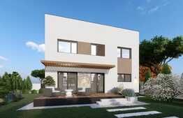 Casa individuala la cheie P+E, teren 500 mp, zona Carcea