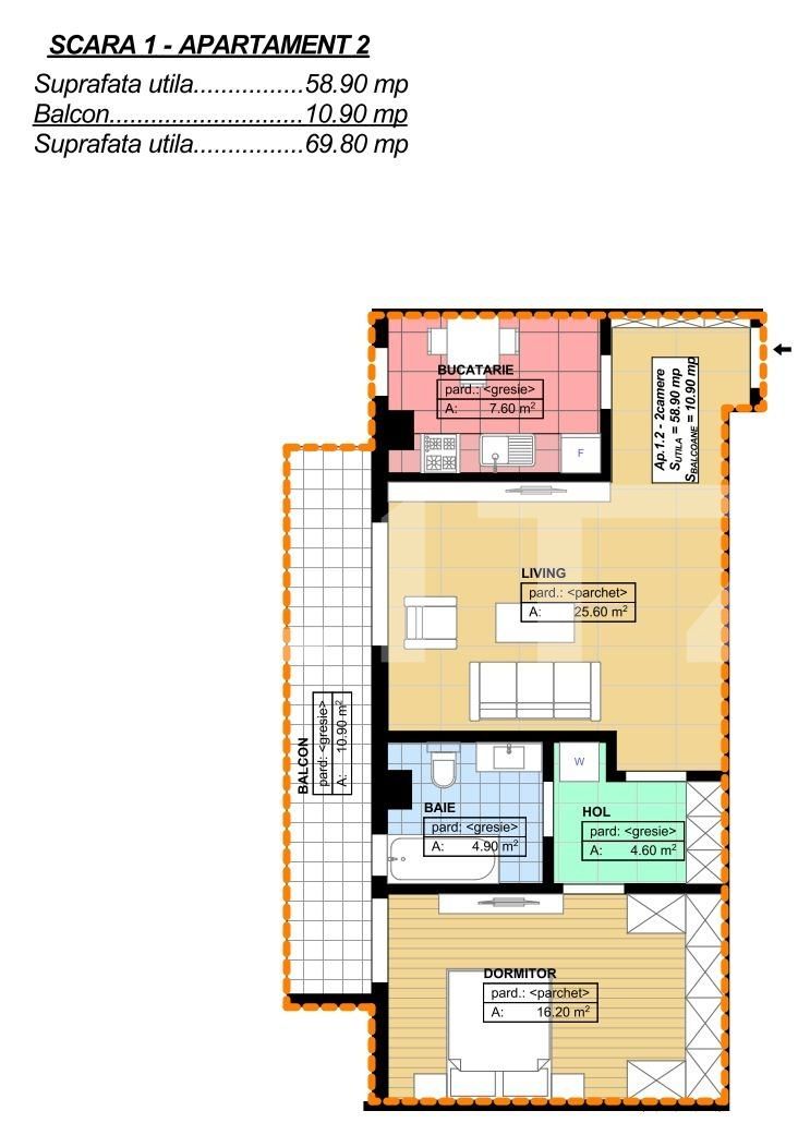 Apartament de vânzare 2 camere Brestei - 87019AV | BLITZ Craiova | Poza10