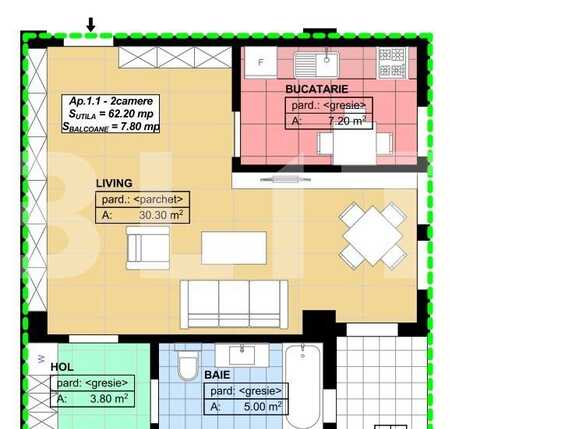 Apartament de vânzare 2 camere Brestei - 87021AV | BLITZ Craiova | Poza4