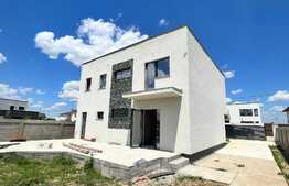 Casă individuală P + E de 180 mp utili, 500 mp teren, zona Ghercești