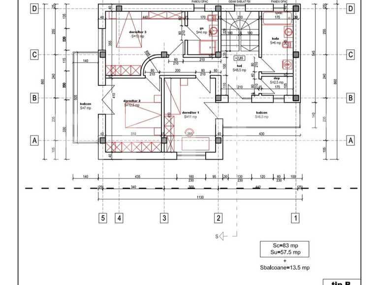 Casa de vânzare 3 camere Nord - 90010CV | BLITZ Craiova | Poza1