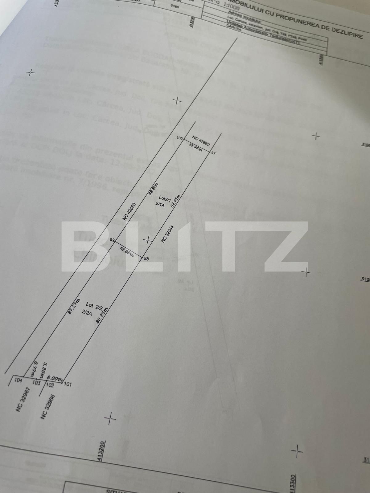 Teren de vânzare Carcea  - 90610TV | BLITZ Craiova | Poza2