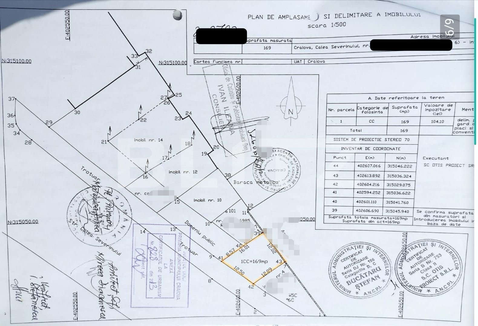 Teren de vânzare Calea Severinului - 90843TV | BLITZ Craiova | Poza1