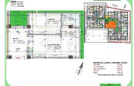 Apartament 2 camere, parcare, 52 mp, zona centrala