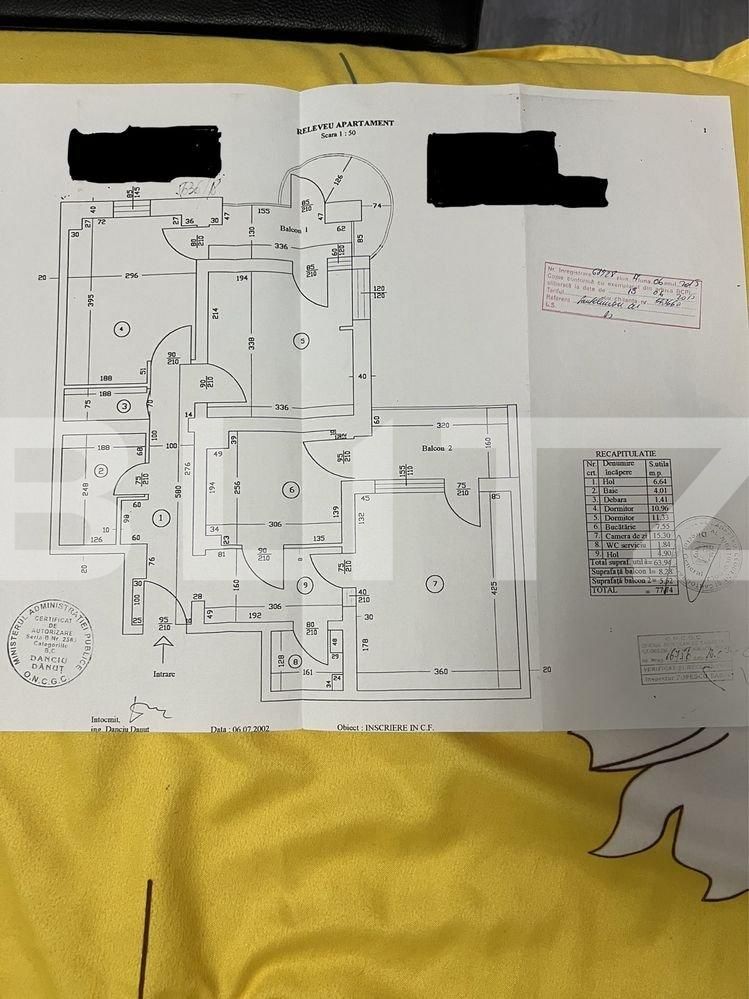 Apartament 3 camere ultracentral, zona Ramada Plaza | Poza1